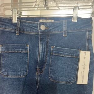 Bagatelle Blue High Rise Jeans with Classic Denim Style